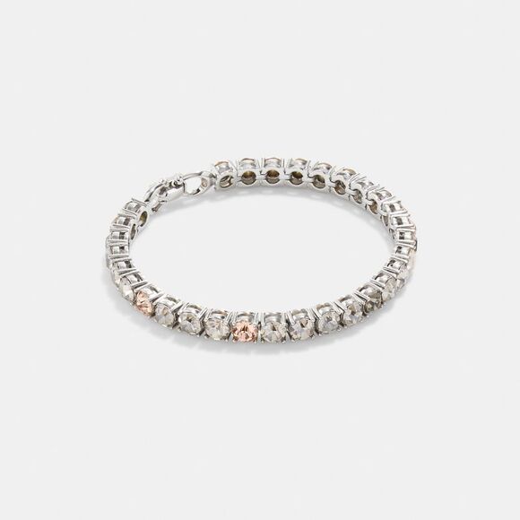 NWT Coach Outlet Signature Link Tennis Bracelet - Picture 1 of 3